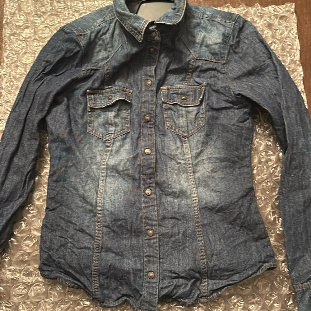 Guess slim fit denim shirt
